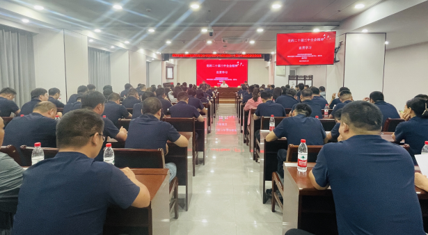 菏澤市建設工程監(jiān)理咨詢有限公司組織召開學習貫徹黨的二十屆三中全會精神宣講會議